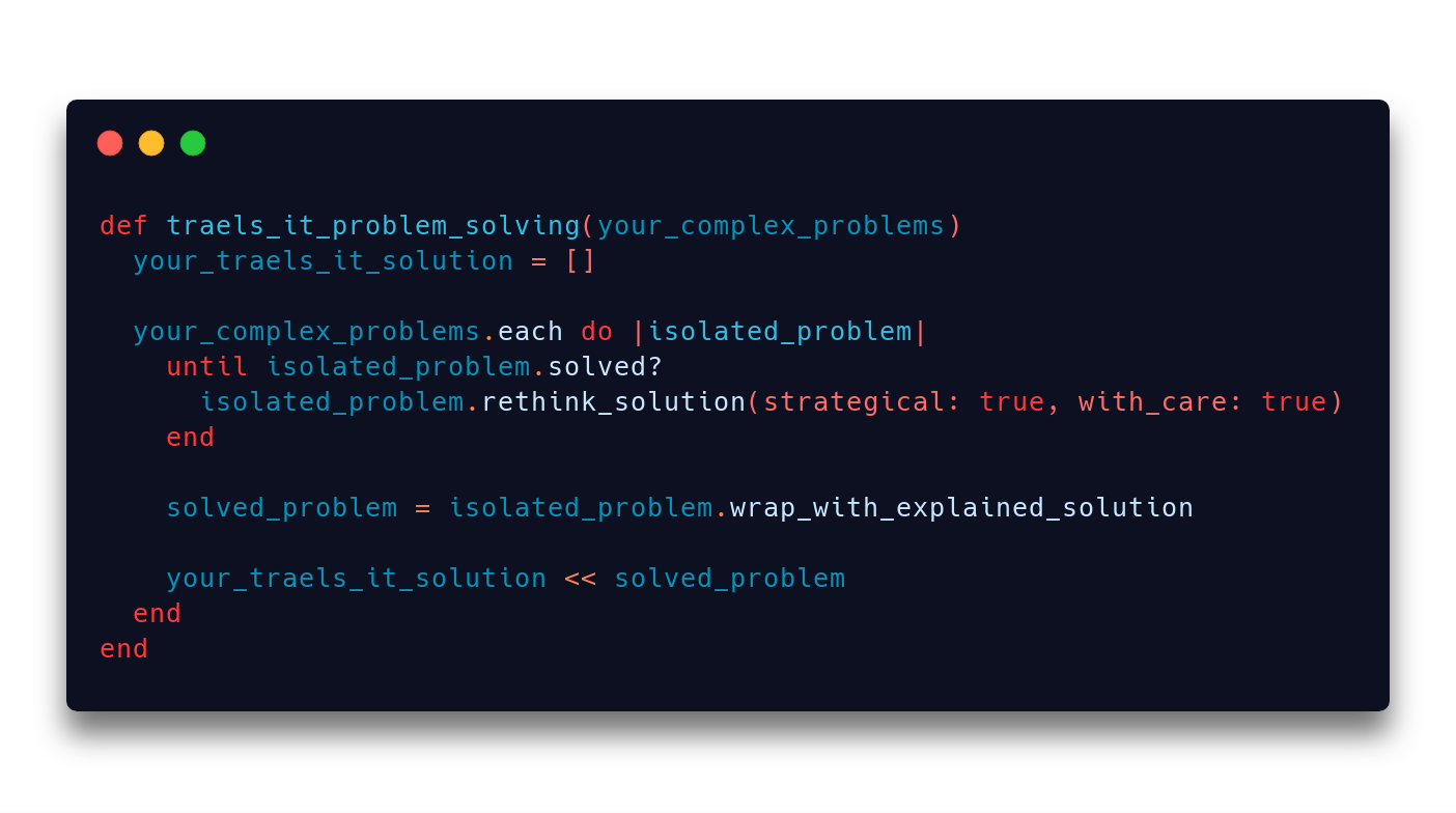 Image showing how much we love solving complex problems - it's a lot!